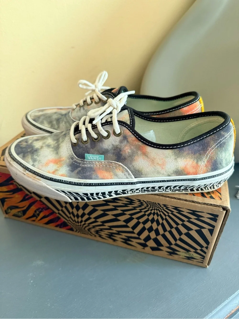 Vans gently worn